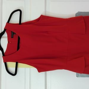 Banana Republic Red sleeveless dress, Size 10 NWT